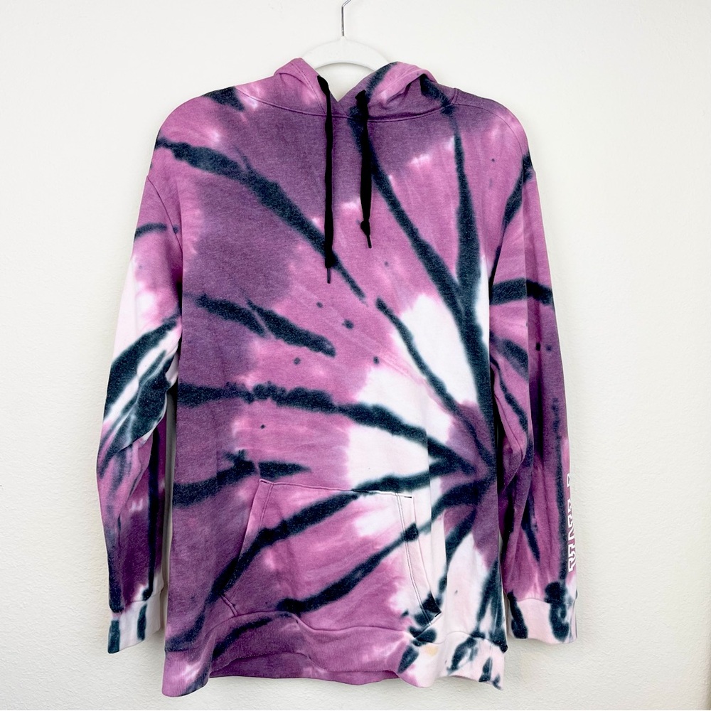 PINK Victoria’s Secret Campus Hoodie Pullover Tie Dye